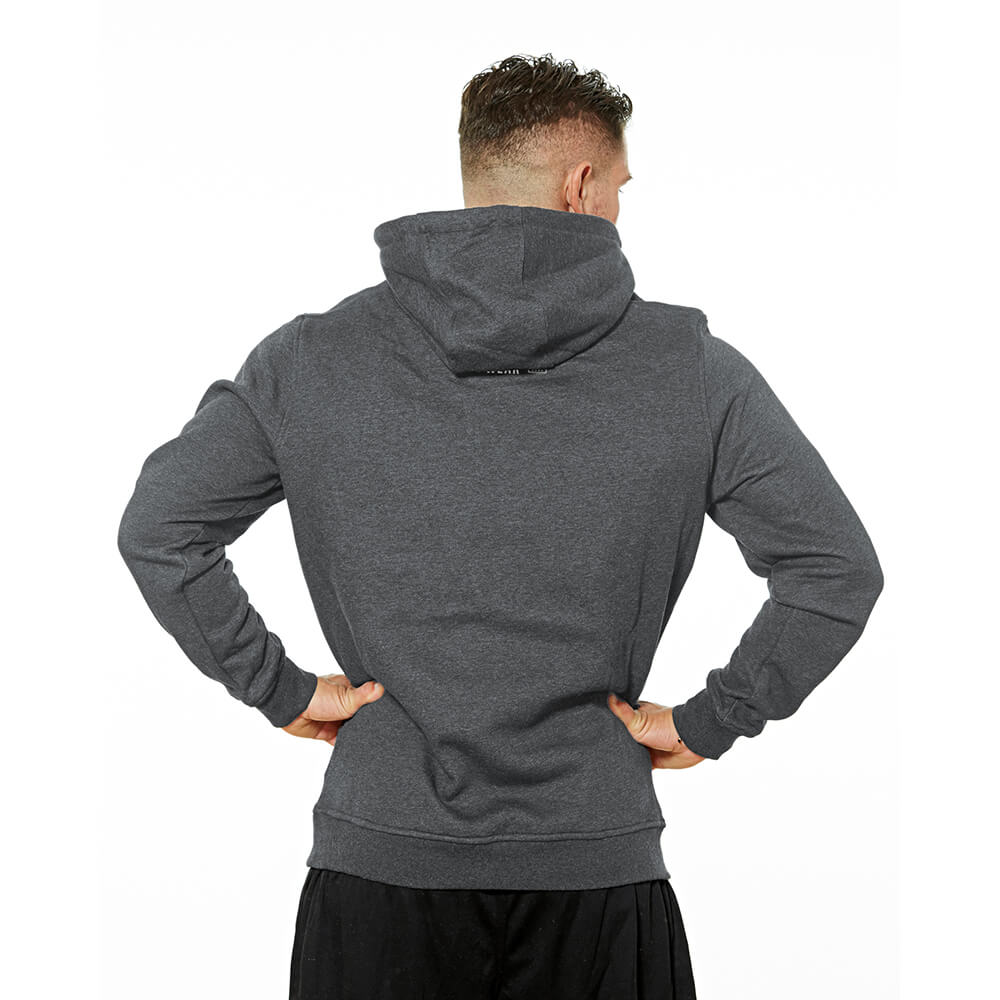 Loaded Barcode Heavy Hoodie - Charcoal