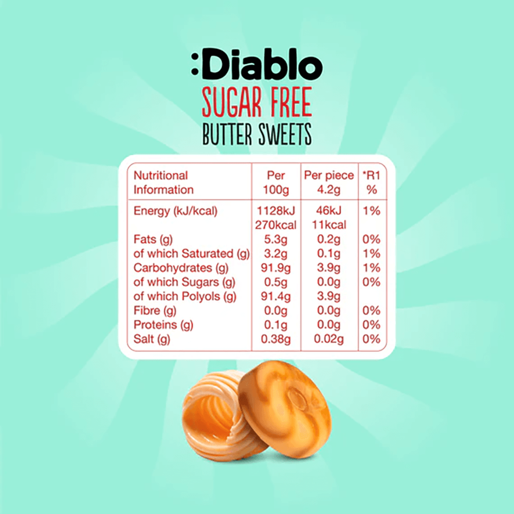Butter Sweets - 75g. (Sugar Free)