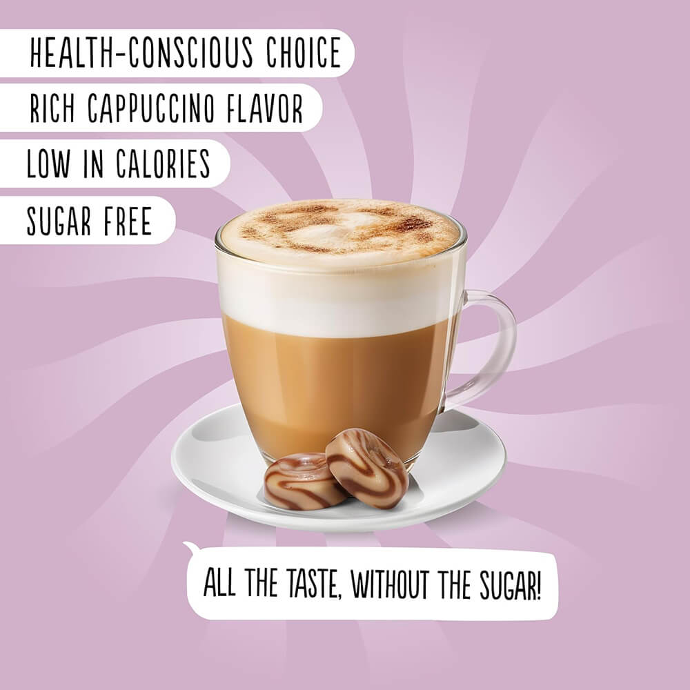 Cappuccino and Cream Sweets - 75g. (Sugar Free)