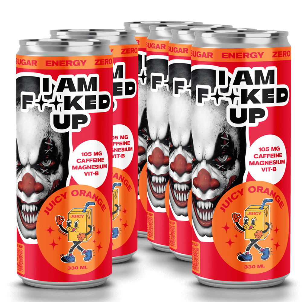 I Am Fucked Up Juicy Orange - 24x330ml.