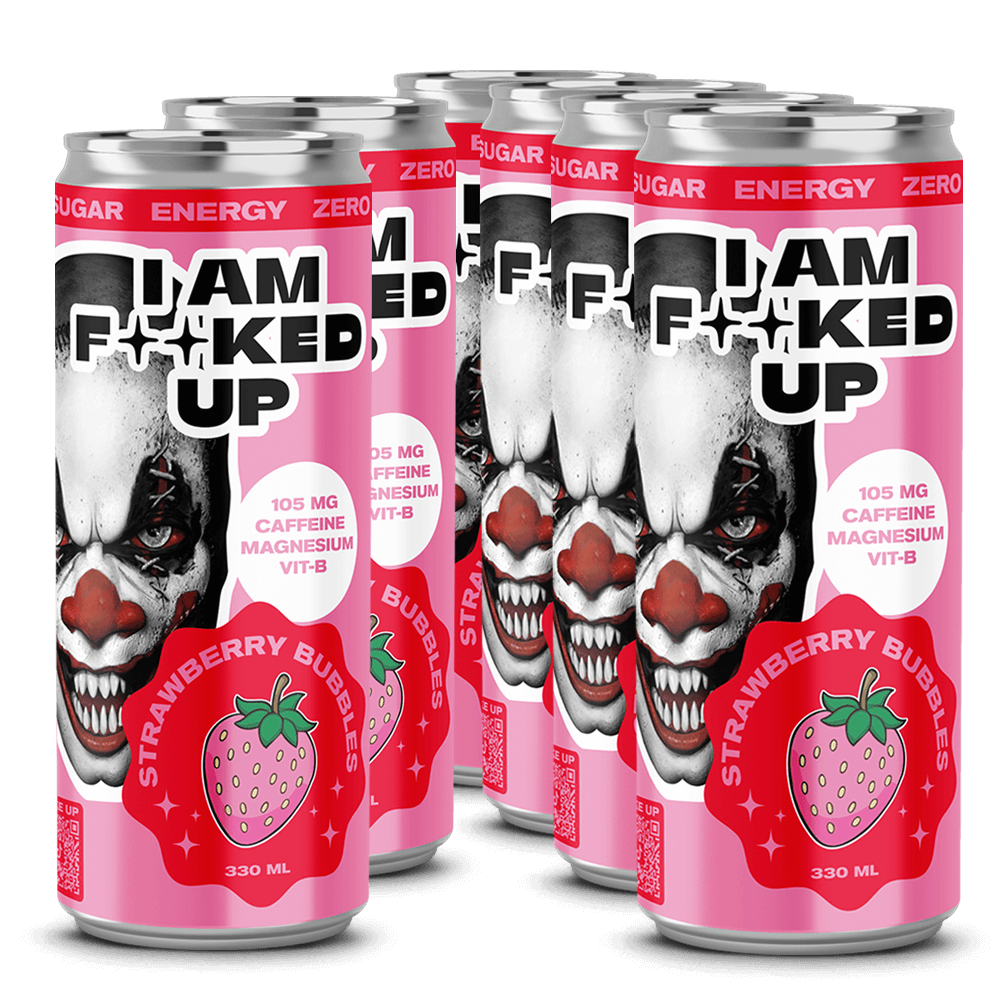 I Am Fucked Up Strawberry Bubbles - 330ml. (23/10-26)