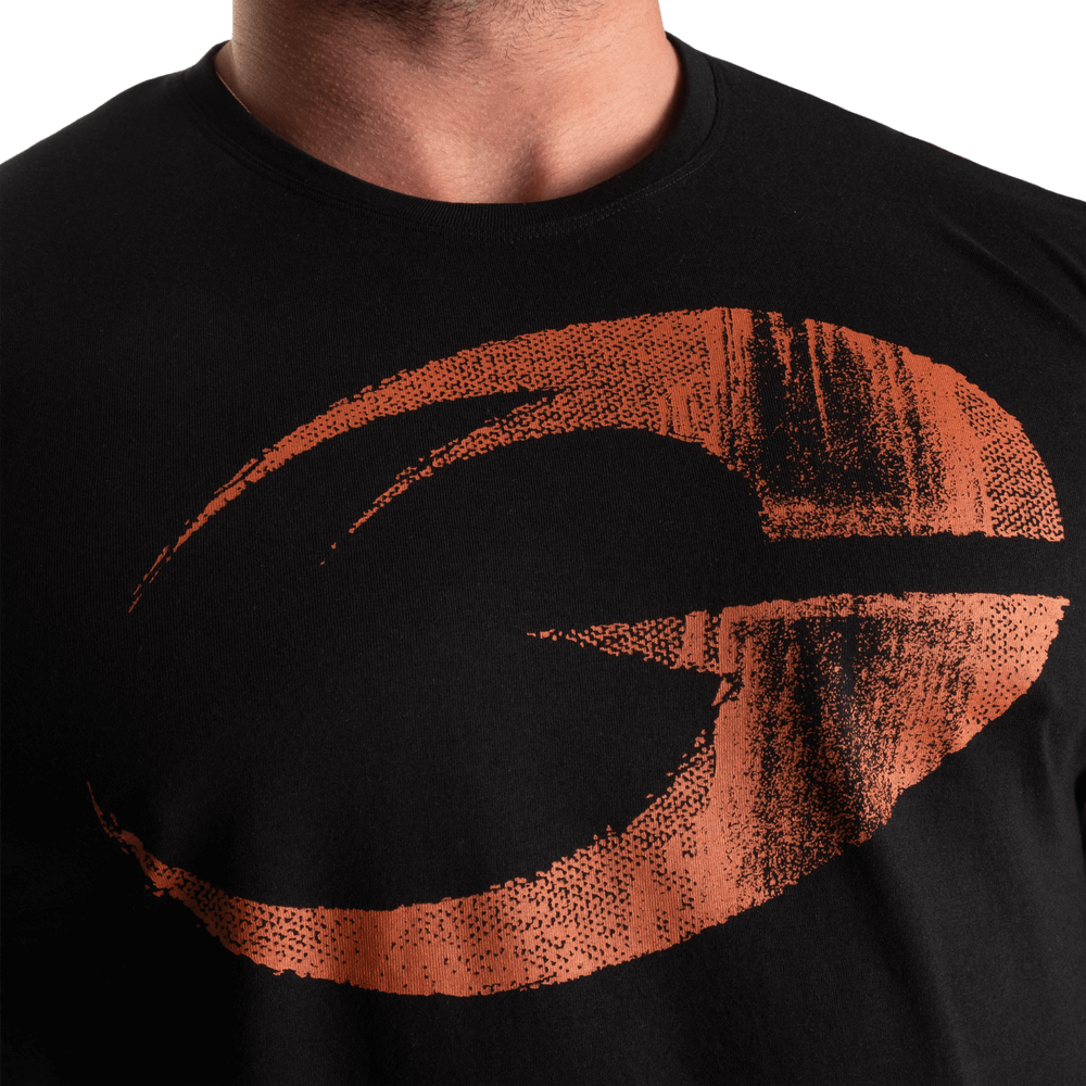 Cadet Tee - Black/Flame