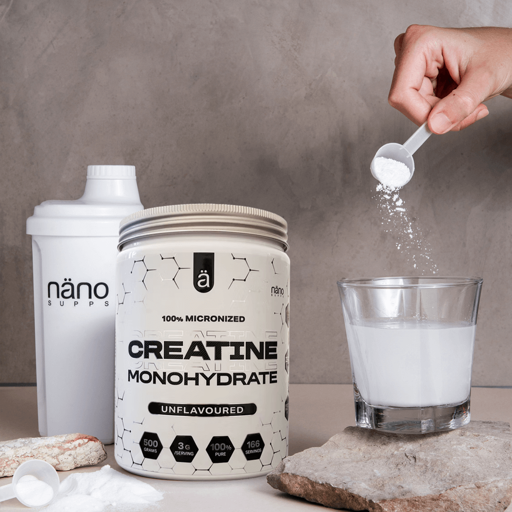 Creatine Monohydrate 100% Pure Micronized - 2x500g.