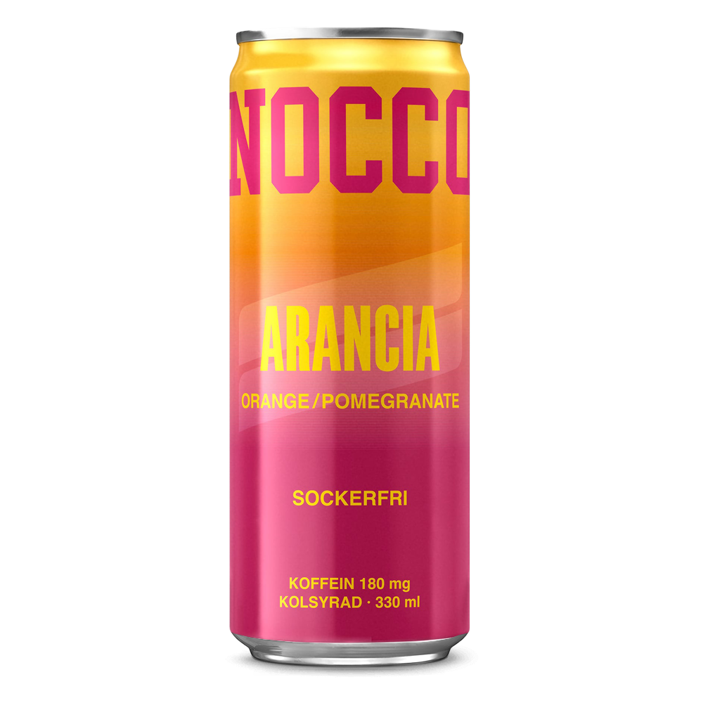 NOCCO BCAA Arancia - 24x330ml. (inkl. SE pant)