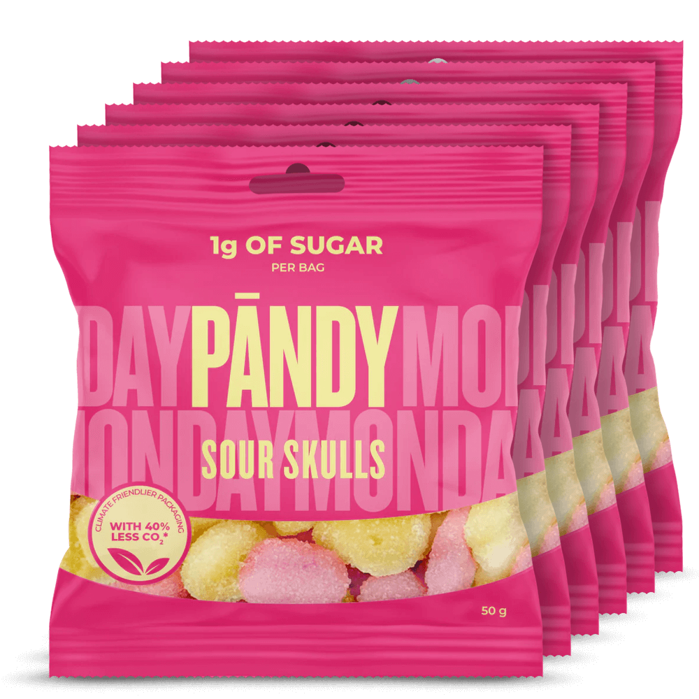 Pändy Candy Sour Skulls - 50g.