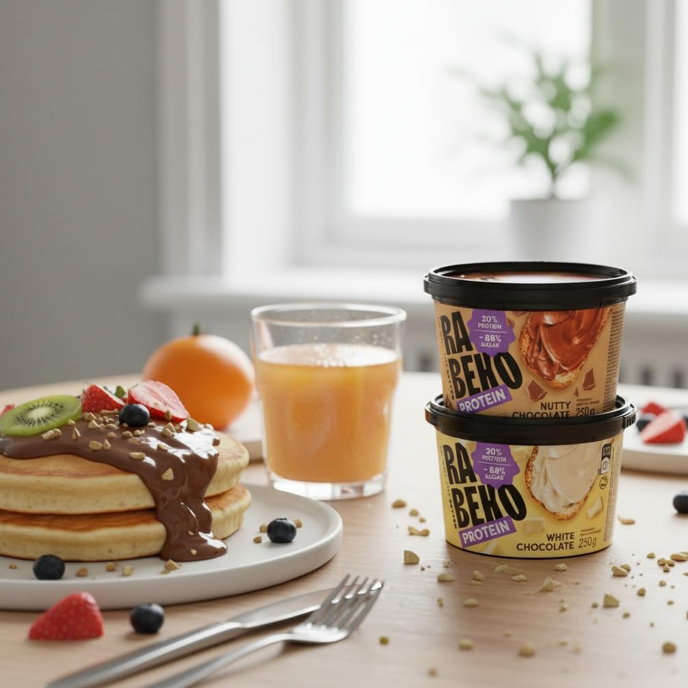 Rabeko Nutty Chocolate Protein Spread - 250g.