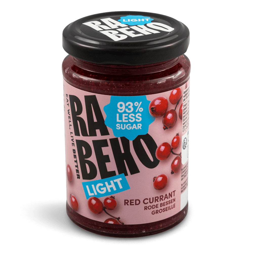 Rabeko Light Jam Red Currant - 230g.