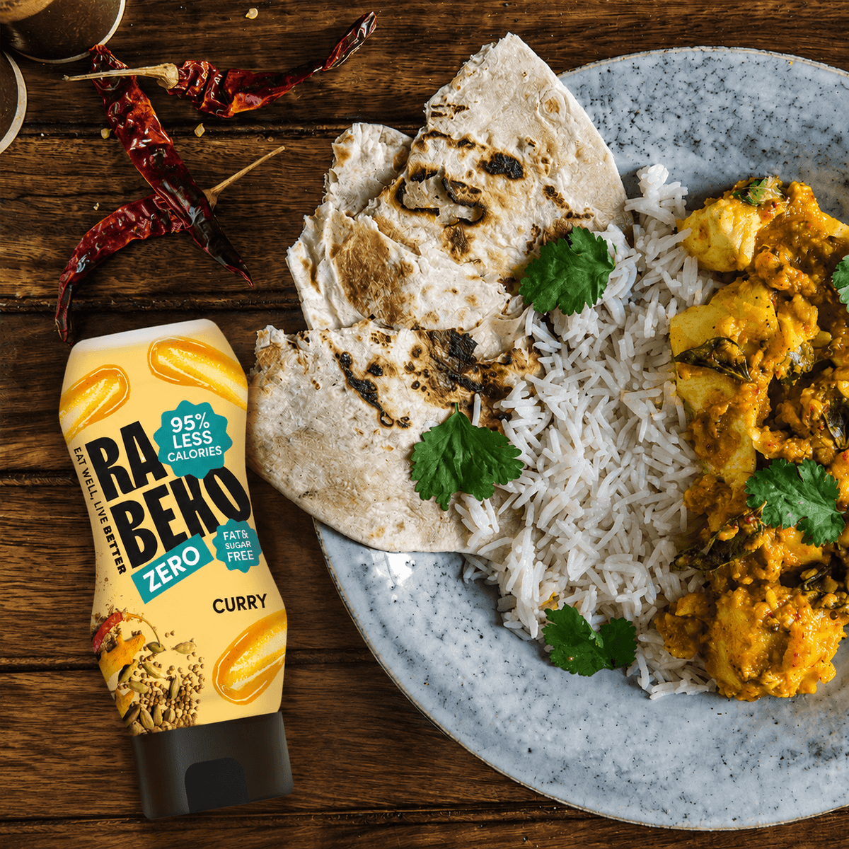 Rabeko Zero Curry Sauce - 350ml.
