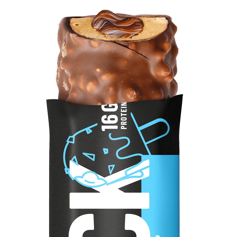 SNCK Protein Bar Caramel Pop - 55g.