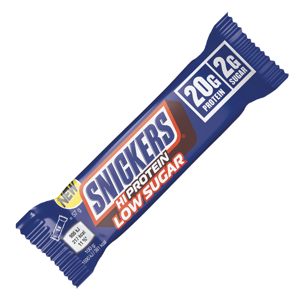 Snickers Hi-Protein Bar Low Sugar - 10x57g.