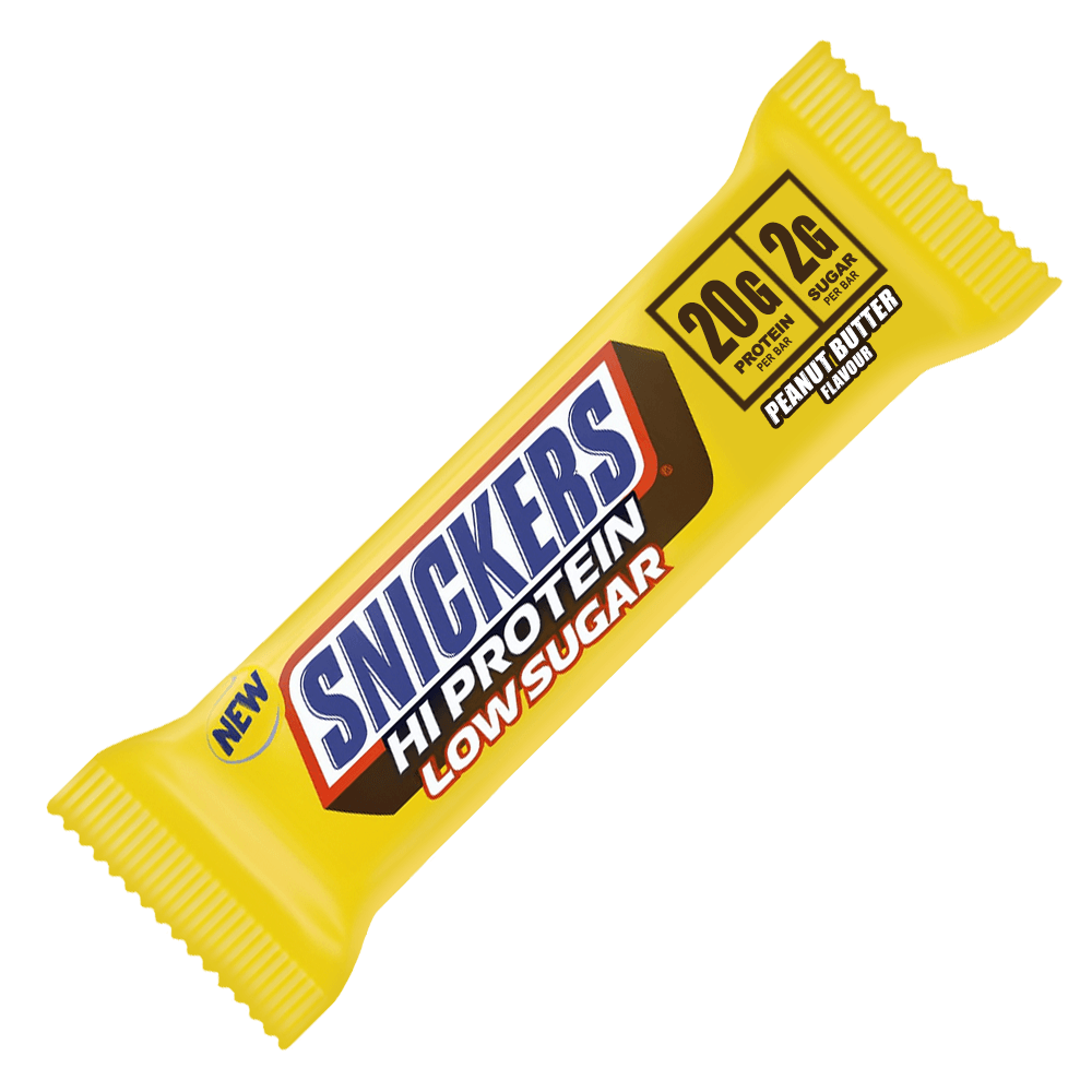 Snickers Hi-Protein Peanut Butter Bar Low Sugar - 10x57g.