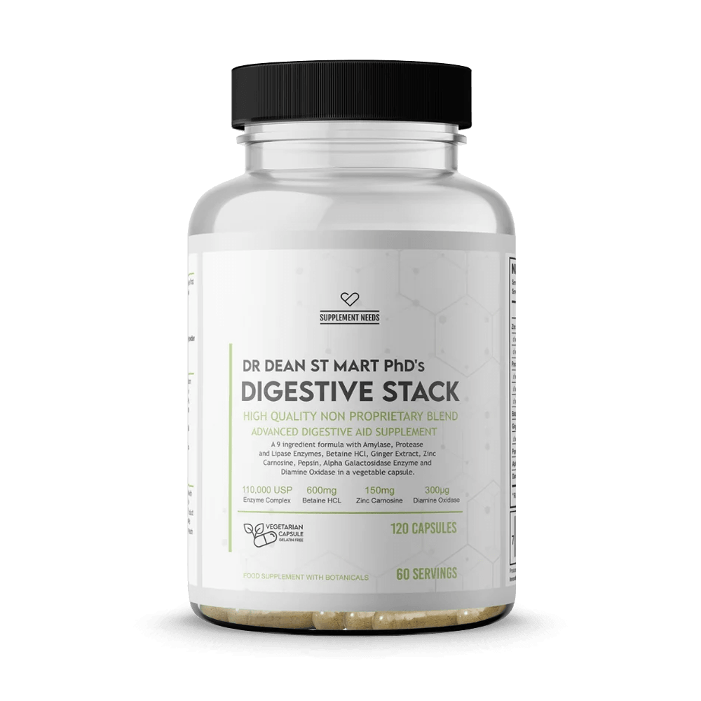 Supplement Needs Digestive Stack - 120 caps.