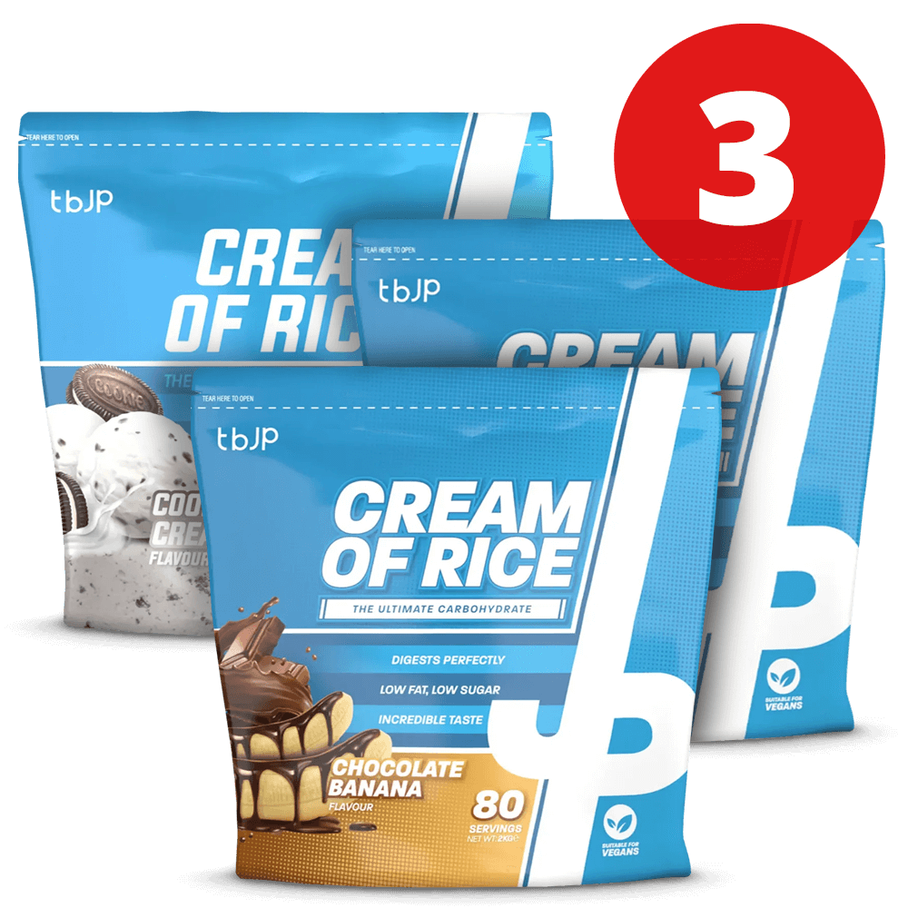 Mixed tbJP Cream Of Rice - 3x2000g.