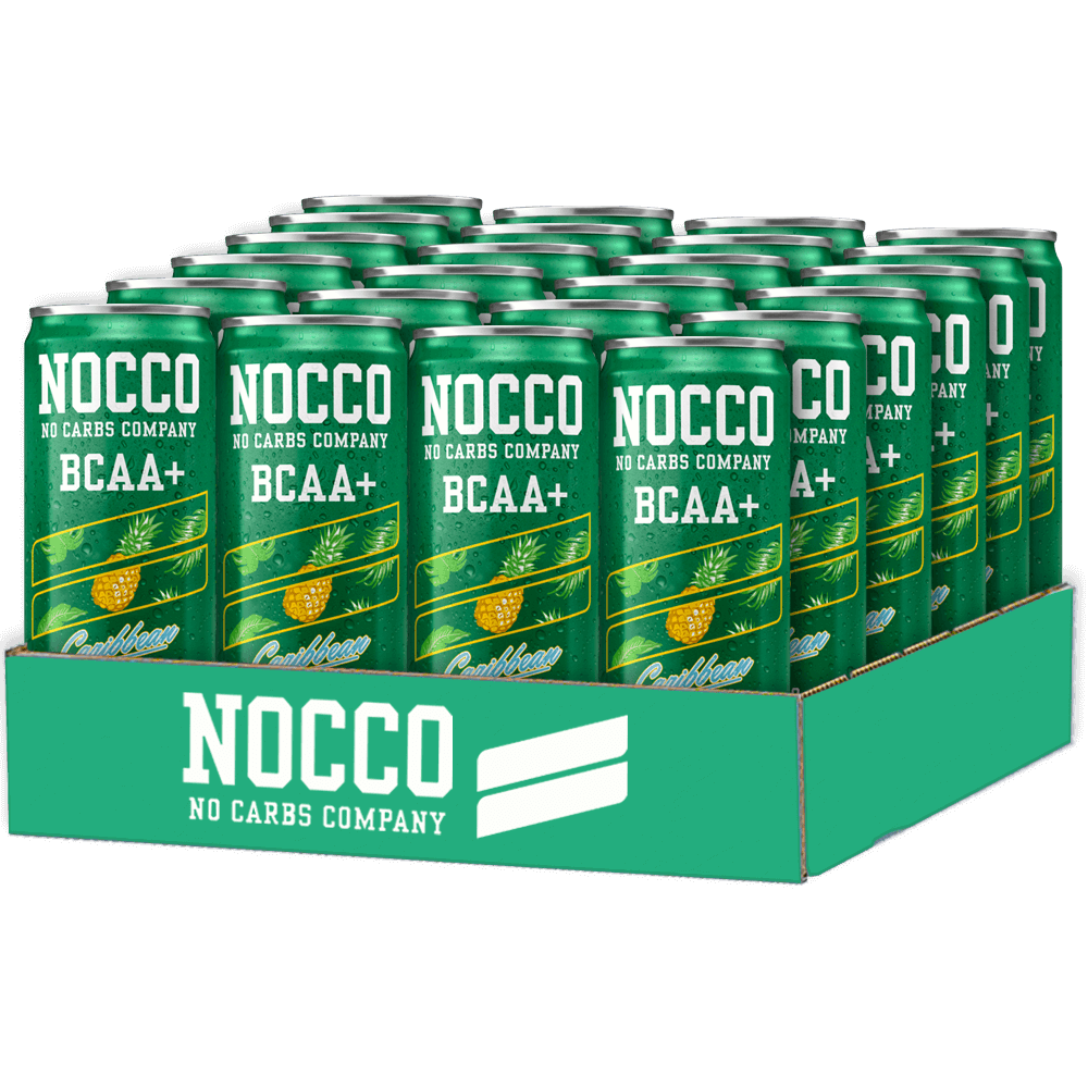 NOCCO BCAA+ Koffeinfri Caribbean - 330ml. (inkl. SE pant)