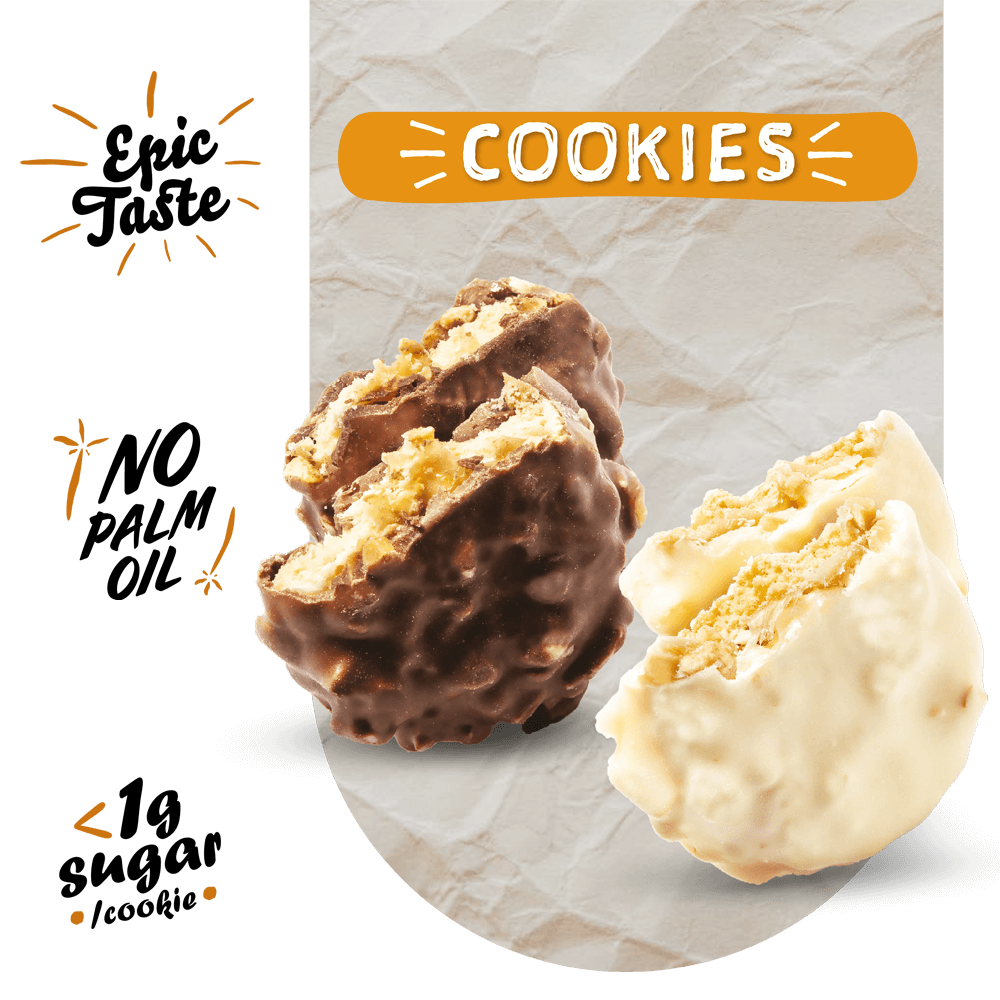 Mixed Näno Cookies - 48x16g.