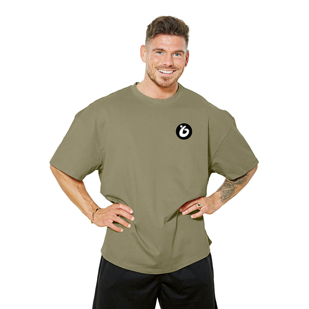 Loaded Favicon OVERSIZE Tee - Washed Green