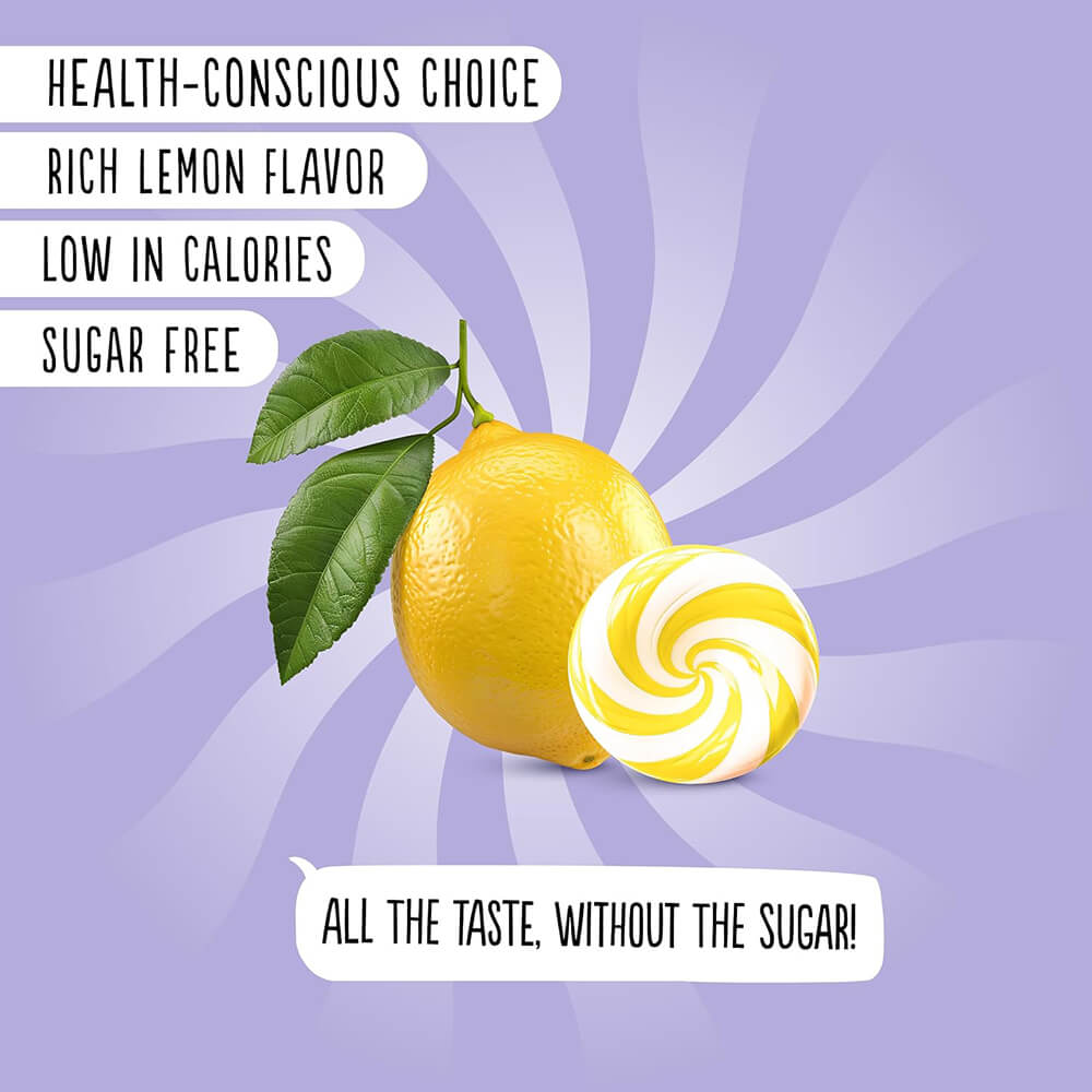 Lemon and Cream Sweets - 75g. (Sugar Free)