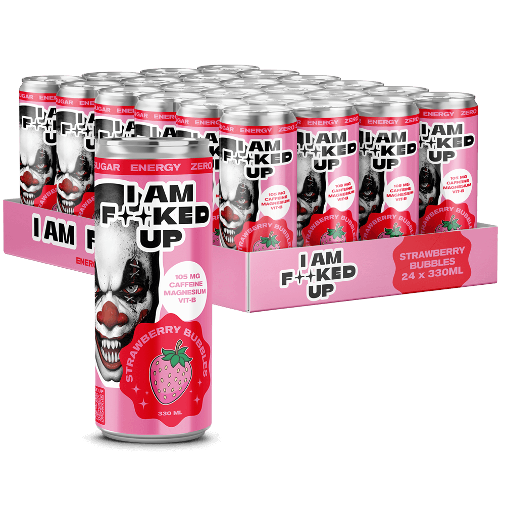 I Am Fucked Up Strawberry Bubbles - 330ml. (23/10-26)