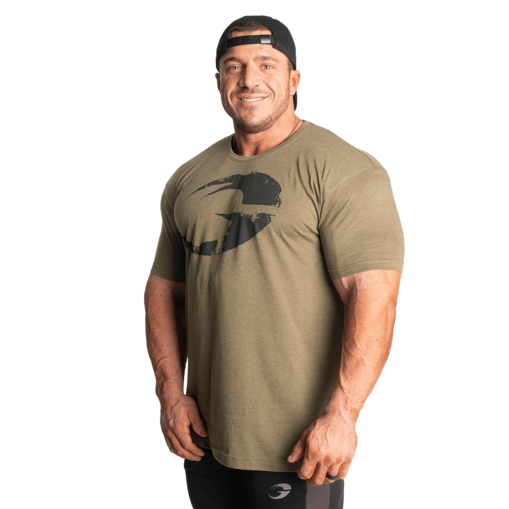 Cadet Tee - Army Green Melange