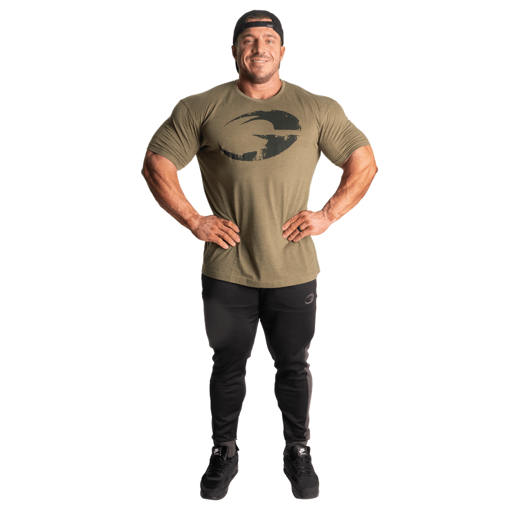 Cadet Tee - Army Green Melange