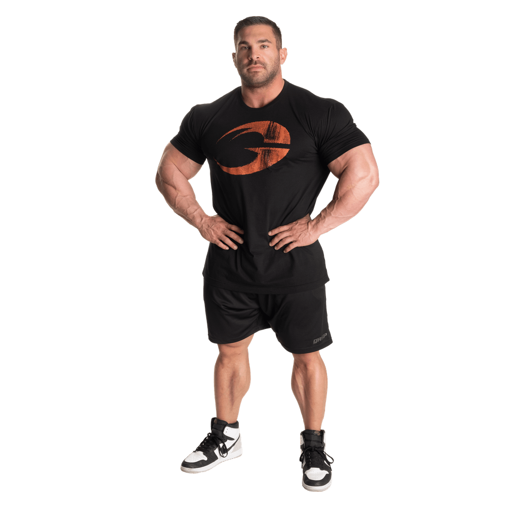 Cadet Tee - Black/Flame