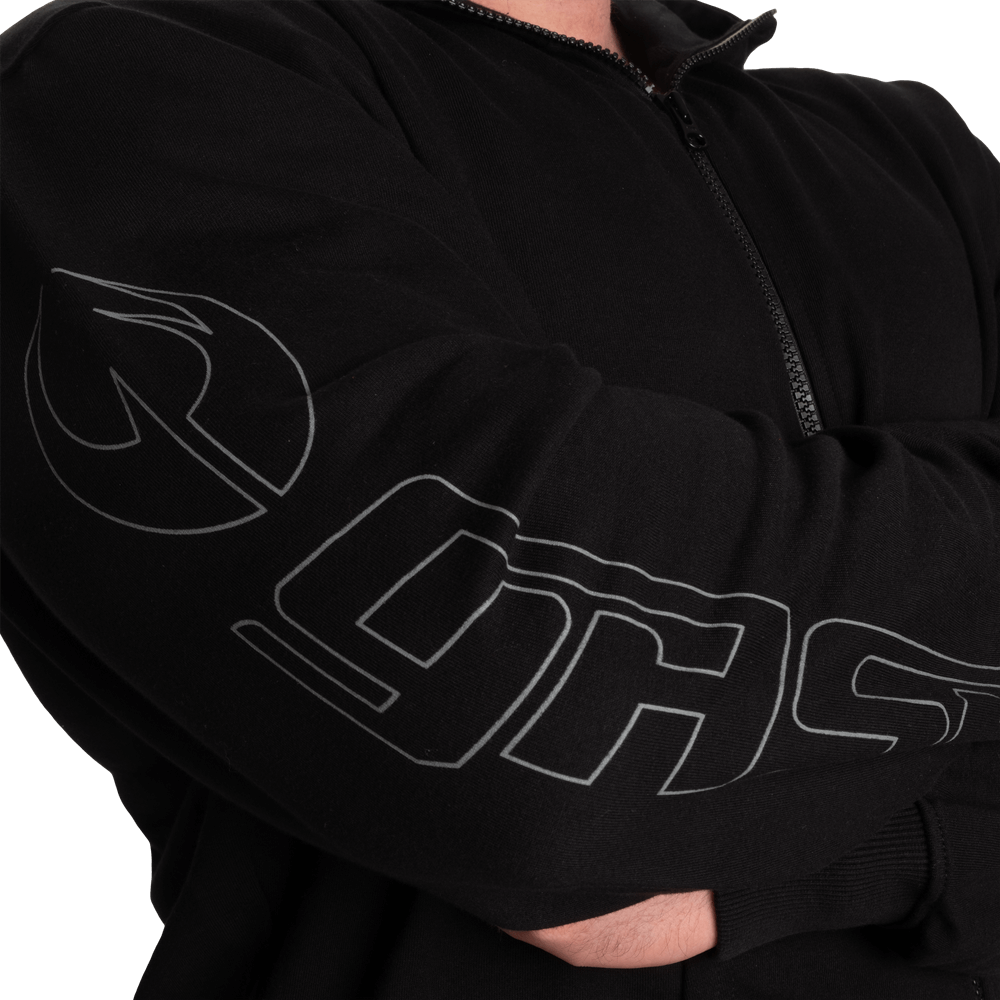 Classic Zip Hood - Black
