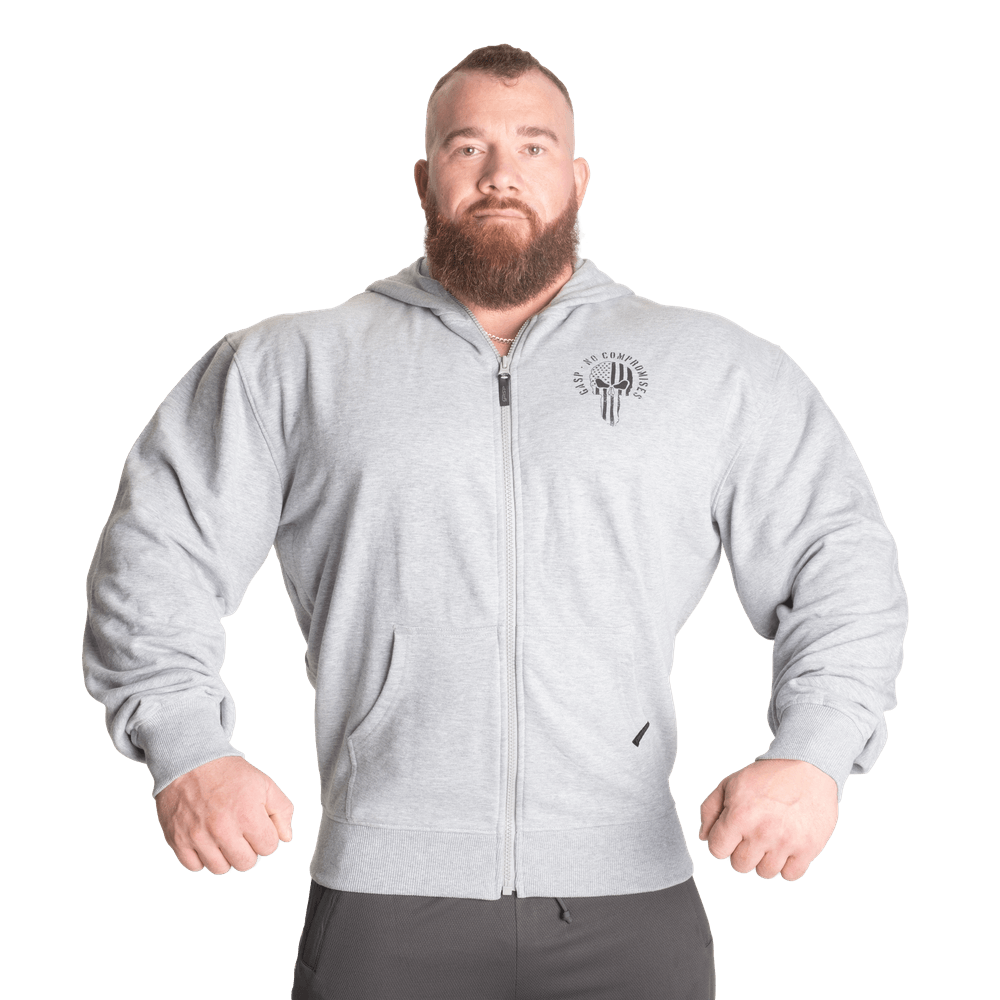 GASP Inc. Classic Hood - Light Grey Melange