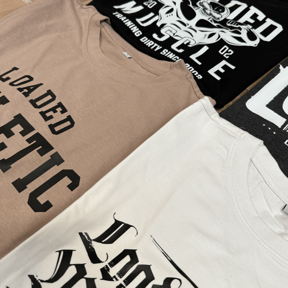 Heavy OVERSIZE T-shirts - 8 stk.