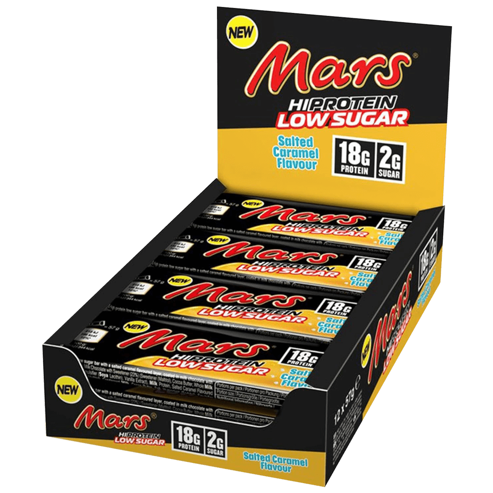 Mars Hi-Protein Salted Caramel Low Sugar Bar - 57g.