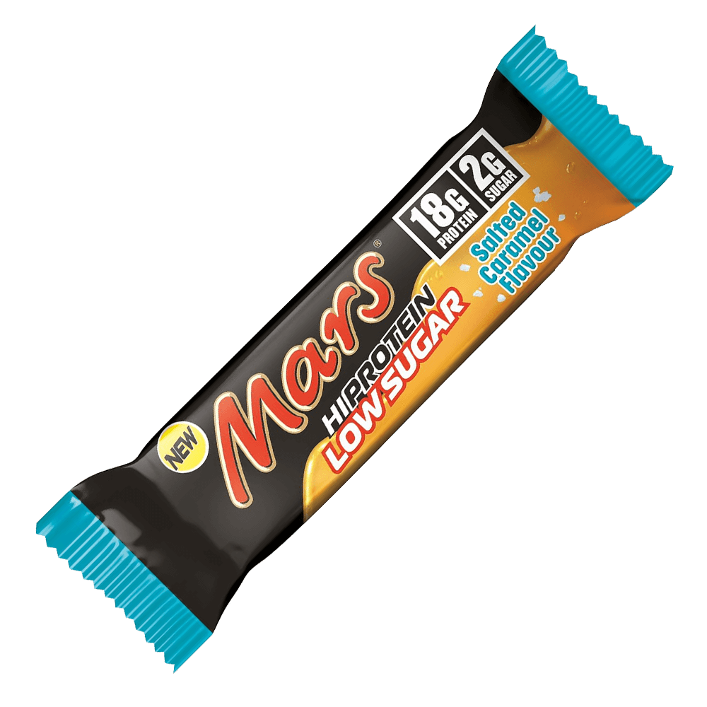 Mars Hi-Protein Salted Caramel Low Sugar Bar - 10x57g.