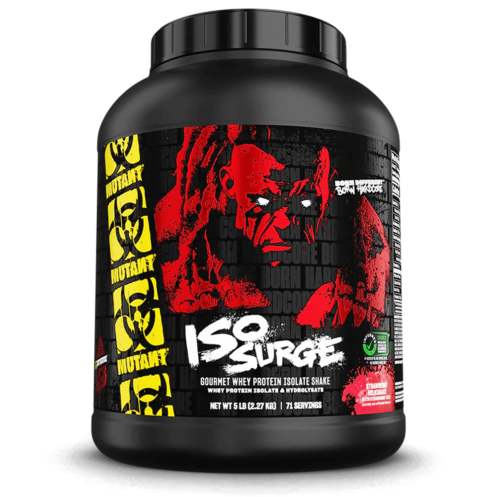 Mutant Hardcore ISO Strawberry Milkshake - 2270g.