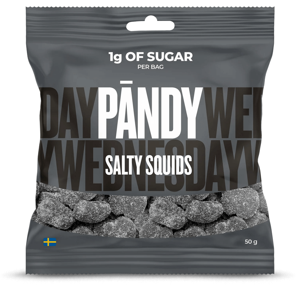 Pändy Candy Salty Squids - 6x50g.