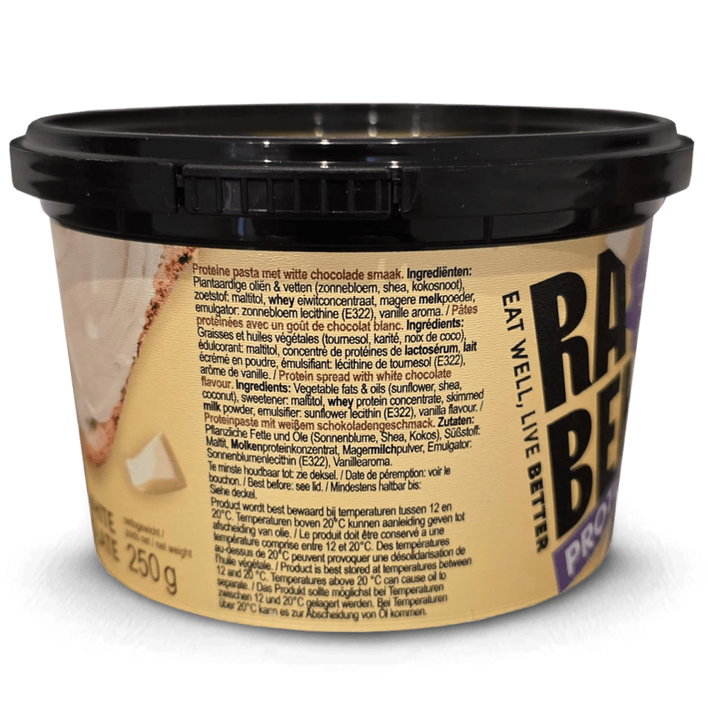 Rabeko White Chocolate Protein Spread - 250g.
