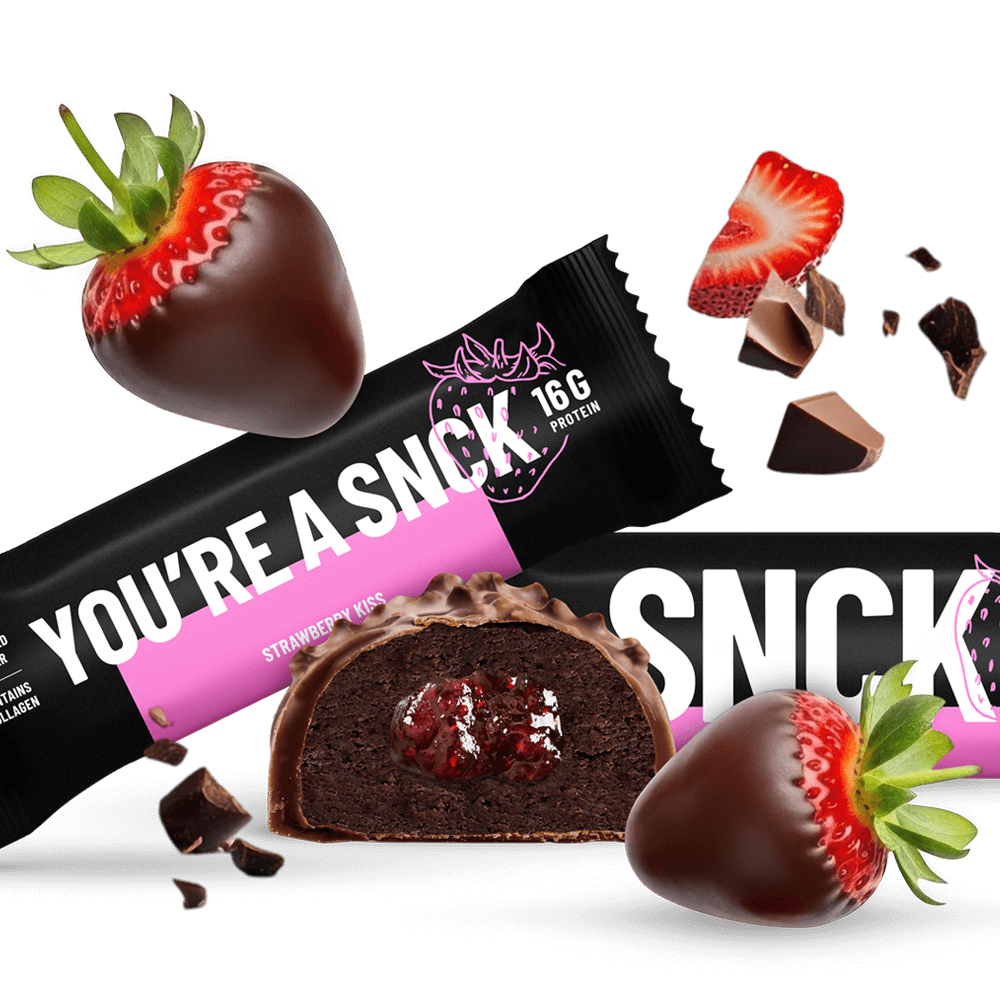 SNCK Protein Bar Strawberry Kiss - 55g.