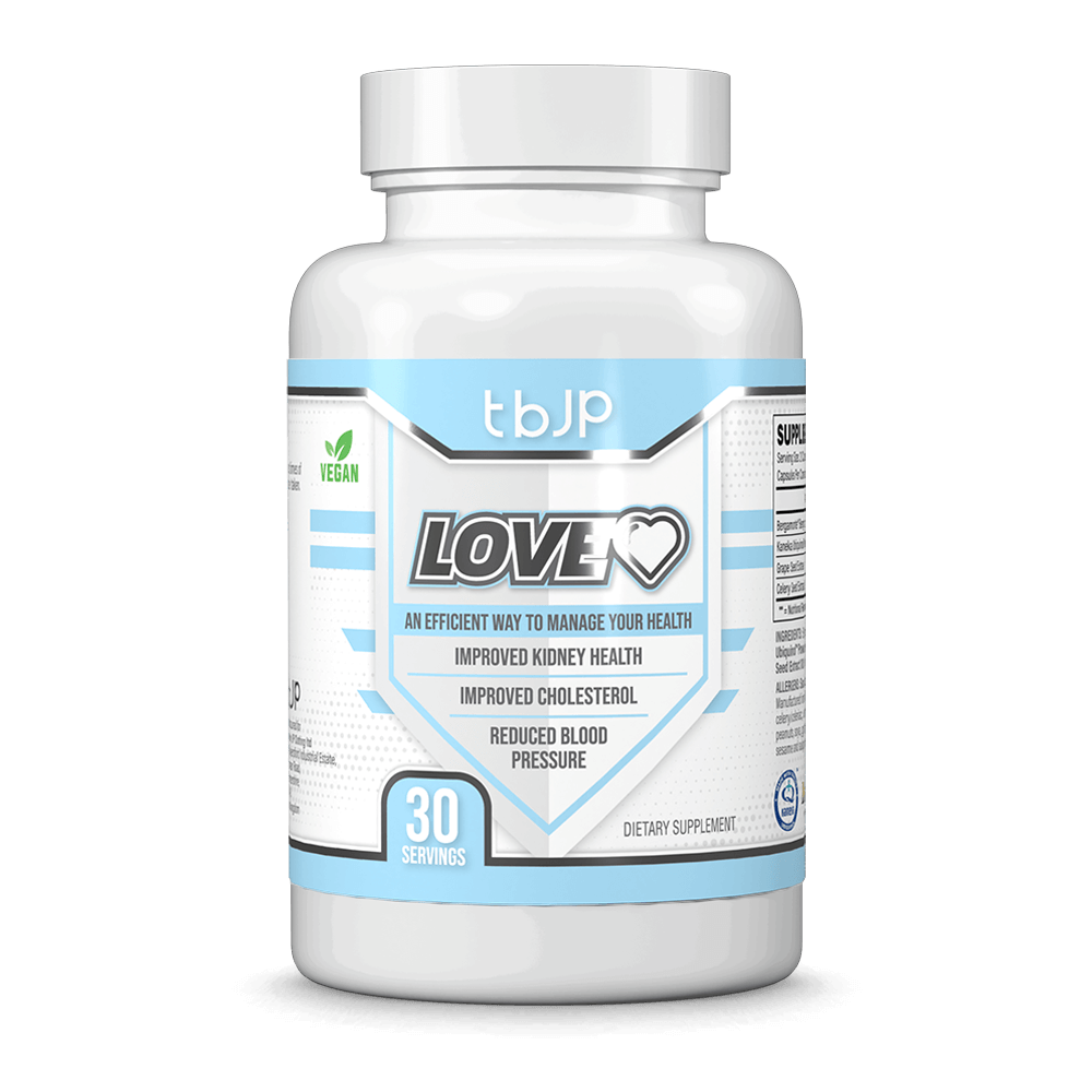 tbJP Love-Heart - 60 caps.