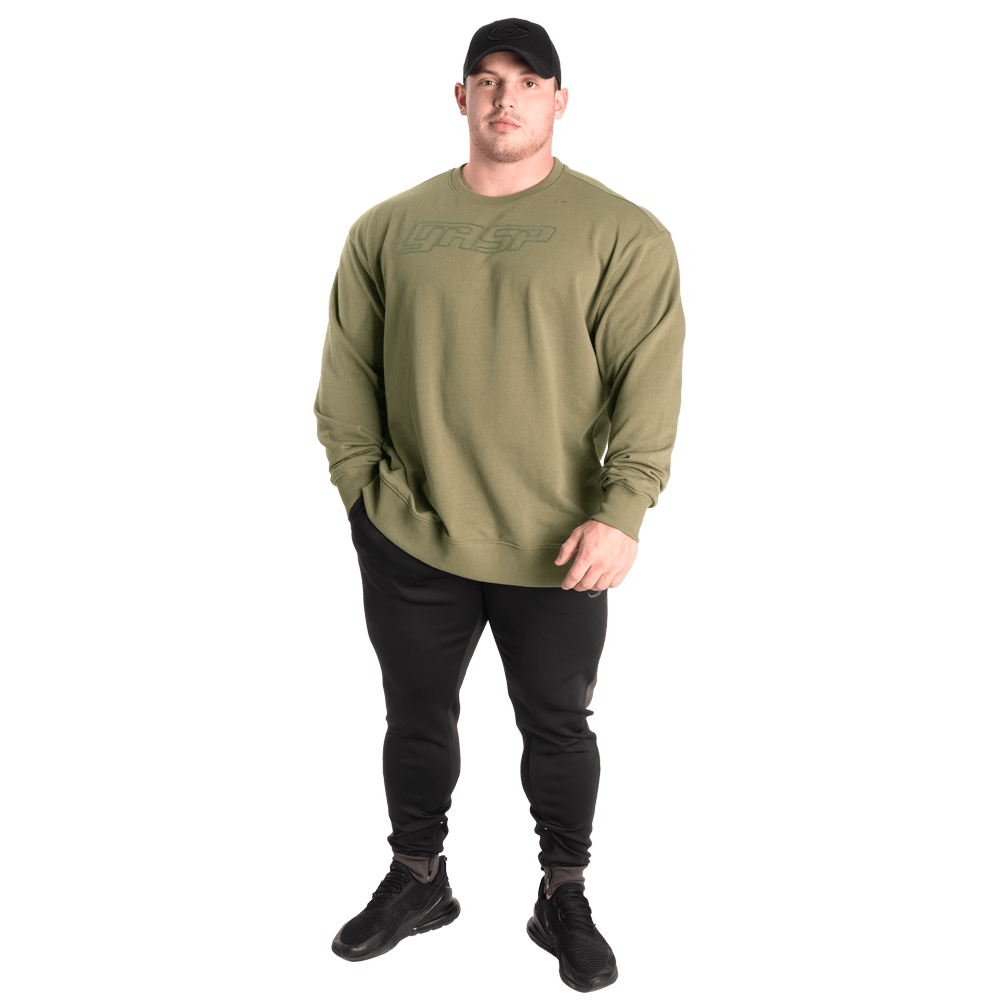 Division Crewneck - Washed Green