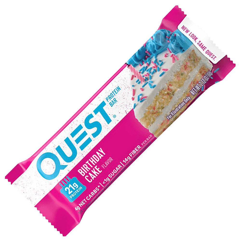 Quest Protein Bar Birthday Cake - 60g.