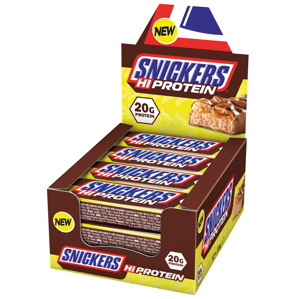 Snickers Hi-Protein Bar - 55g. (27/11-26)